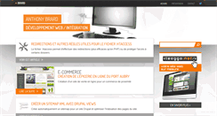 Desktop Screenshot of anthony-brard.com